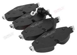 Колодки тормозные дисковые. Skoda Octavia, 5E3, 5E5, NL3, NR3 Audi S3, 8V1, 8VA, 8VF, 8VK, 8VM, 8VS Audi A3, 8V1, 8V7, 8VA, 8VE, 8VF, 8VK, 8VM, 8VS Дв...
