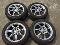 185/55 R15 Bridgestone Potenza RE040 литые диски 4х100 (L22-1508). 6.5x15" 4x100.00, 4x114.30 ET40