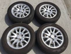195/60 R15 Bridgestone Ecopia EX10 литые диски 4х100 (L22-1513). 6.0x15" 4x114.30 ET46