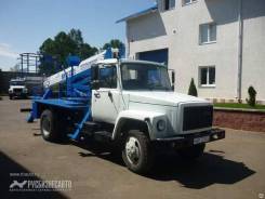 Випо-22. Автогидроподъемник ВИПО-22-01 на шасси ГАЗ-33098 стрела назад, 22,00 м.