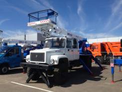 Випо-24. Автогидроподъемник ВИПО-24-01 на базе ГАЗ-33086 ( 2-х рядная кабина), 3 800 куб. см., 24,00 м.