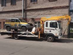 Эвакуатор с краном в Томске АвтоБосс