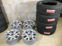 285/60R18 Bridgestone DM-V2 новая зима 2018 г. с литьем toyota tlc200. 8.0x18" 5x150.00 ET56 ЦО 110,0 мм.