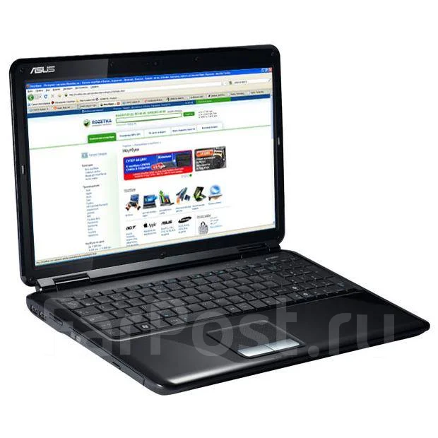 Asus K51AE. 15.6", 2,2����, ��� 2048 ��, ���� 320���, WiFi: 1, Bluetooth: 1, ����������� �� 1��. ����
