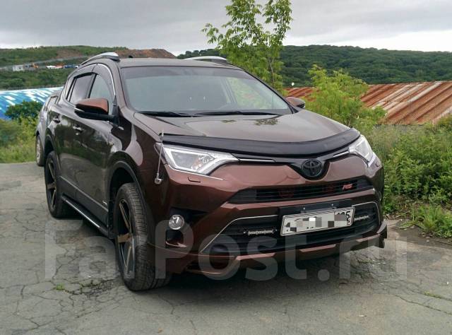 Губа переднего бампера Toyota Rav4 16-18 рест 5241142060 Арт 95830