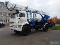 Випо-32. Автогидроподъемник ВИПО-32-01 шасси Камаз-5387 РЕАТ (4x4), 6 400 куб. см., 300 кг., 32,00 м.