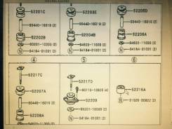 Подушка кузова. Toyota Land Cruiser, KDJ90, KDJ95, KZJ90, KZJ95, LJ90, LJ95, RZJ90, RZJ95, VZJ90, VZJ95 Toyota Hilux Surf, KDN185, KDN185W, KZN185, KZ...