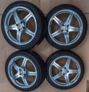 Колеса из Японии 17" Stich Legzas S500 на лето. 7.0x17" 4x100.00 ET42 ЦО 73,1 мм.