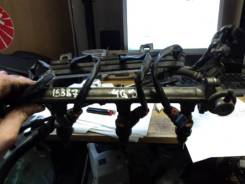 Рампа топливная с форсунками Mitsubishi Lancer 91г 4G91 б/у Mitsubishi MD175076