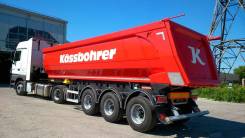 Kassbohrer. Самосвальный полуприцеп Kasbohrer , 32 куба, 35 000 кг.