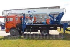 Випо-32. Автогидроподъемник ВИПО-32-01 шасси Камаз-43253 (4x2), 6 700 куб. см., 32,00 м.