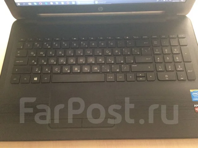 HP 15. 15.6", 2,4����, ��� 6 ��, ���� 1 000���, WiFi: 1, Bluetooth: 1, ����������� �� 8��. ����