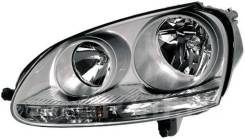 Фара. Volkswagen Jetta, 1K2 Двигатели: BKC, BKD, BLR, BLS, BLX, BLY, BMY, BSE, BSF, BVY, BVZ, BXE, CBDB, CJAA