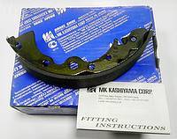 Колодки тормозные барабанные. Nissan Almera, B10RS Nissan Sunny, B10RS Двигатели: QG15, QG16