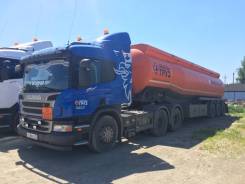 Scania P400. Продаю бензовоз тягач Скания с полуприцепом-цистерной, 12 740 куб. см., 30 000 кг.