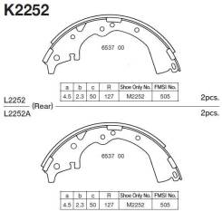   K-2252 K-2252, FN-2252, FN-2282A, 04495-28050, 04495-28060 