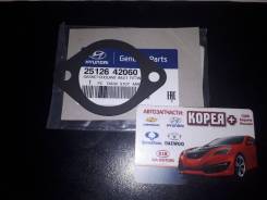 Прокладка термостата. Kia K-series Kia Bongo Kia Sorento Hyundai: H1, Galloper, Grand Starex, Starex, Porter II, H100, Libero, Porter Двигатели: D4BF...