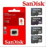 MicroSD. 8 Гб, интерфейс MicroSD