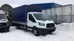Ford Transit. бортовой с тентом на шасси C/CAB 470E, 2 200 куб. см., 990 кг.