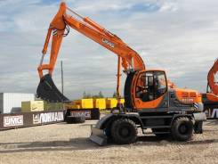 Эксмаш E200W. UMG E200W колесный экскаватор (габаритный)