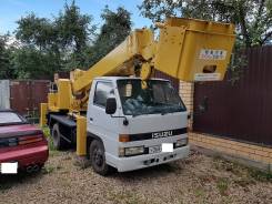 Isuzu Elf. Автобуровая ямобур бурильно крановая машина на шасси Исудзу Эльф в Ниж, 3 660 куб. см., 2 998 кг.