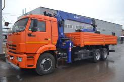 Dongyang. Продается новый кран-манипулятор Камаз 65115 с КМУ Dong Yang 1956 Борт, 7 000 куб. см., 12 500 кг.