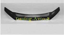 Дефлектор капота. Mitsubishi Pajero Toyota Highlander, ASU50, ASU50L, GSU50, GSU55, GSU55L, GVU58 Двигатели: 1ARFE, 2GRFE, 2GRFXE
