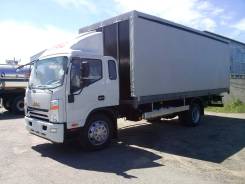 JAC N120. бортовой тентованный штора ворота, 7 000 кг., 4x2