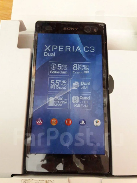 Sony Xperia C3. �/�, ������, 3G, Dual-SIM ����