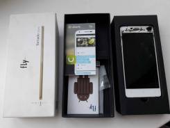 Fly IQ4516 Octa Tornado Slim. Б/у, до 8 Гб, Белый, 3G