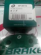 Колодки тормозные. Honda Accord, CD7, CE1 Honda CR-V, RD4, RD5, RD1, RD2 Honda Civic, EN2 Двигатели: C27A4, F18A2, F18B1, F20A2, F20A3, F20A4, F20A5...