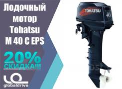 Tohatsu. 40,00 л.с., 2-тактный, бензиновый, нога S (381 мм), 2018 год год