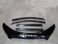 Дефлекторы и ветровики. Nissan Qashqai, J10, J11 Двигатели: MR20DE, H5FT, HR16DE, MR20DD, R9M