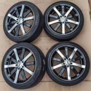 Японские колеса 19" Enkei на лете 225/45. 8.0x19" 5x114.30 ET45 ЦО 73,1 мм.