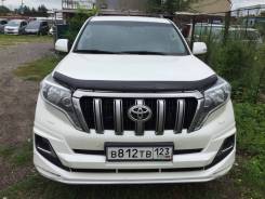 Дефлектор капота. Toyota Land Cruiser Prado, GDJ150, GDJ150L, GDJ150W, GDJ151W, GRJ150, GRJ150L, GRJ150W, GRJ151W, KDJ150, KDJ150L, LJ150, TRJ150, TRJ...