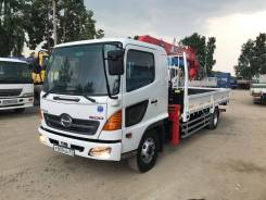 Hino Ranger. Самогруз , 2004 г. в. стрела UNIC370, 16 метров, 5 000 кг.