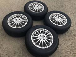 R15 диски Rays Versus Turismo + 205/65R15 протектор 95% (ЛЕТО) KO18.2. 6.5x15" 4x100.00 ET35