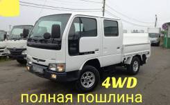 Nissan Atlas. 4WD, даухкабинник +аппарель, 3 200 куб. см., 1 500 кг., 4x4