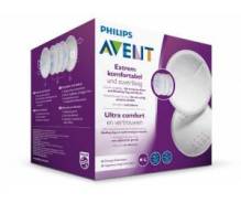 Вкладыши одноразовые в бюстгалтер 60 шт., универсальные. Серия Ultra Comfort Philips Avent -