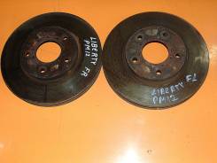 Диск тормозной. Nissan Liberty, PM12, PNM12, RM12, RNM12 Nissan Prairie, PM12, PNM12, RM12, RNM12 Двигатели: QR20DE, SR20DE, SR20DET
