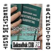 Банкротство - списание кредитов и долгов Возврат страховок по кредитам