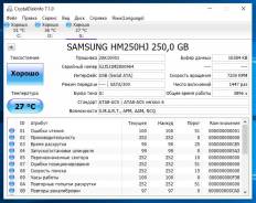 Жесткие диски. 250 Гб, интерфейс SATA
