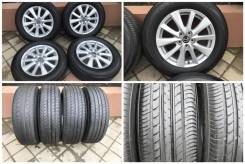 225/65R17 Yokohama лето 2014 г. С дисками Mazda CX-5. 7.0x17" 5x114.30 ET50 ЦО 67,1 мм.