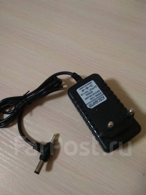 Блок питания 12В 2А 5.5мм, 4мм 12v 2a - Прочая электроника во Владивостоке