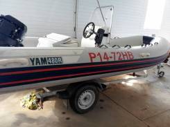 Yamaha. 2000 год год, длина 5,00 м., двигатель подвесной, 60,00 л.с., бензин