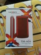 teXet TM-404. Новый, Красный, Dual-SIM, Кнопочный