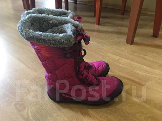 Продам зимние детские сапоги Columbia, размер: 32, для девочек, б/у, вналичии. Цена: 1 500₽ в Находке
