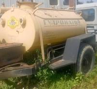 Кзпт. Гудронатор автономный прицепной 1,2 куба 2011г, 1 000 куб. см.