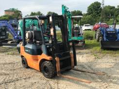 Toyota 7FG18. Погрузчик вилочный, бензин-газ, 1 500 кг., Бензиновый