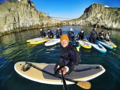 Лагерь Swell. Уроки серфинга, каяк и SUP прогулки, отдых в палатках